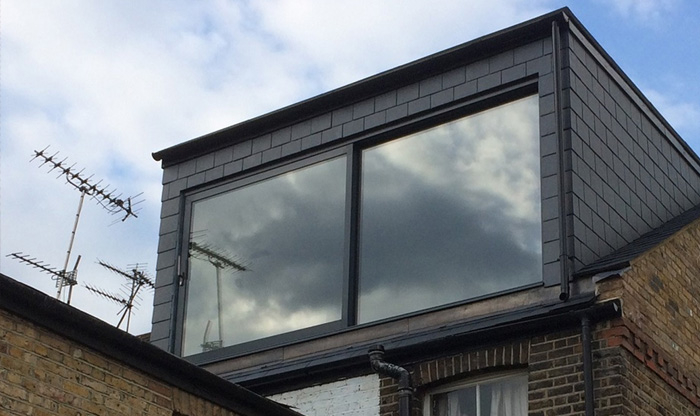 boxed roof dormer